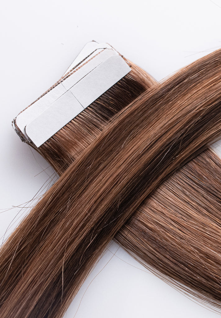 Tape-in Straight  Color 5/7 Blend - 18” and 22” Straight